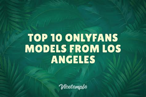 Top 10 OnlyFans Models From Barcelona 